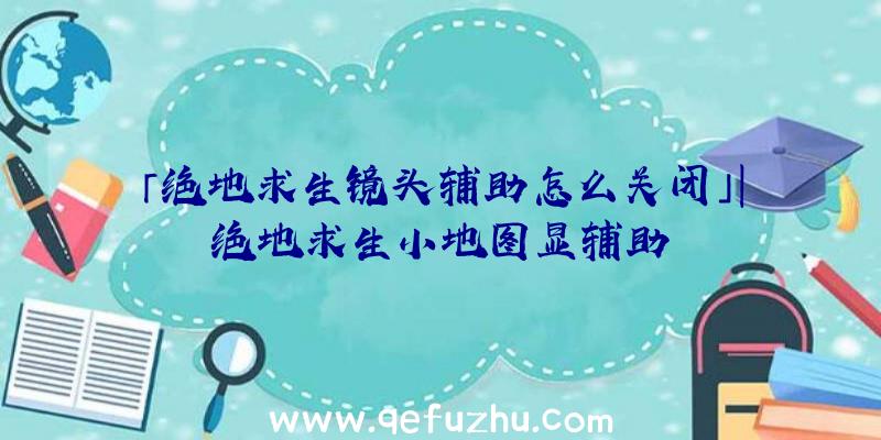 「绝地求生镜头辅助怎么关闭」|绝地求生小地图显辅助